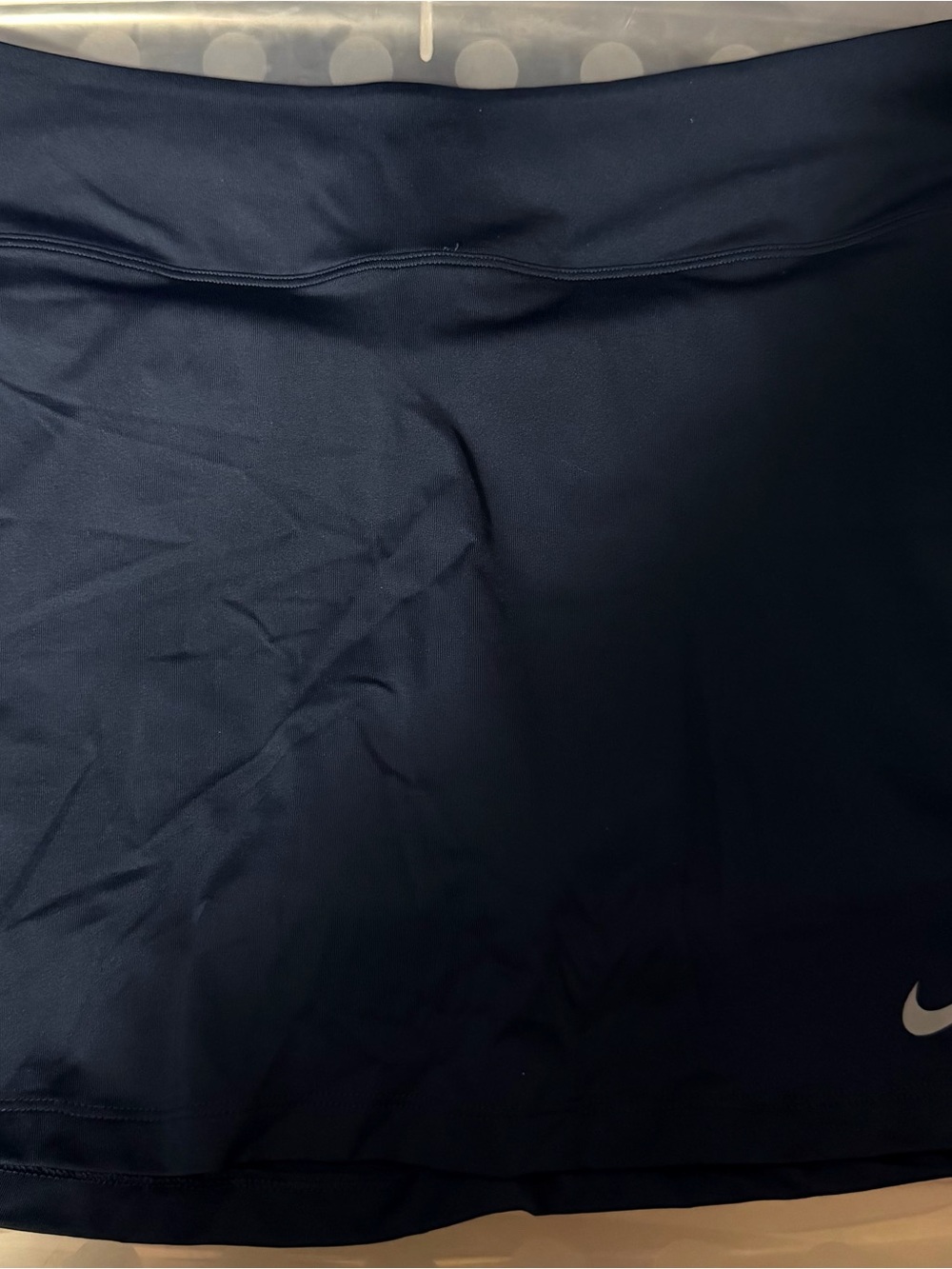 Nike Dark Navy Tennis Skirt With White Swoosh